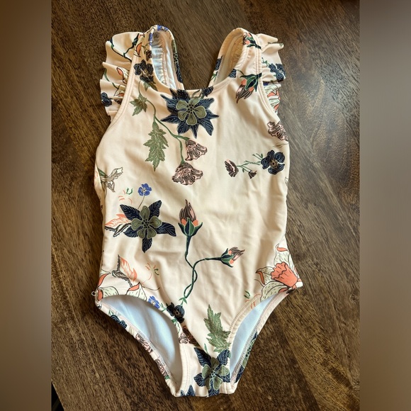 Jessica Simpson Other - Jessica Simpson Toddler Girl One Piece Floral Print Swimsuit in Size 3T